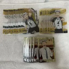 木兎光太郎　カード　すき家　グッズ　ハイキュー　クリアカード　まとめ売り　梟谷