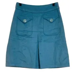 トラフィックピープル　カシミヤ混 起毛 スカート 【美品】　S 秋冬