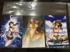 BLACK LAGOON　ロベルタ　ポストカード　水着　レヴィ