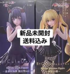 BiCute Dark & Bunnies フィギュアセット 着せ恋海夢金色の闇