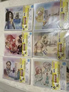 一番くじ ワンピース H賞 クリアファイル＆ステッカーセット 8枚セット