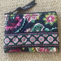 Vera Bradley キルティング ポーチ 花柄