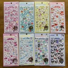 サンリオ　ボンボンドロップシール　第2弾　8枚セット