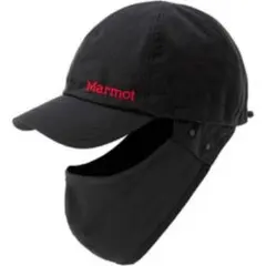 Marmot マーモット フェイスガードキャップ M 黒 撥水UV ワーク帽子のサムネイル