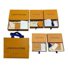 ルイビトン 空箱5点 紙袋 1袋 合計6点セット リボン等付属品付