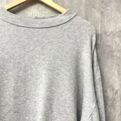 BEAMS HEART グレー ドロップショルダー スウェット M 裏毛