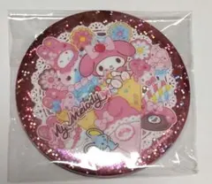 新品　サンリオ　キラキラBIG缶バッジ　4番　マイメロ