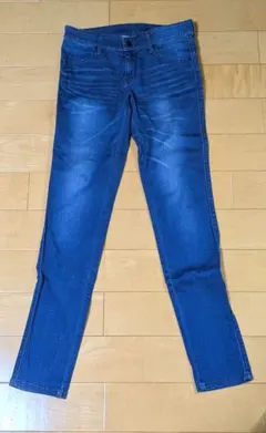 美品】Lee JEGGERS スキニーデニム 濃紺 W84 ストレッチ 黒金具 - メルカリ