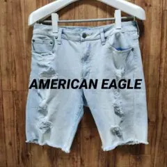 AMERICAN EAGLE ストレッチデニム ハーフパンツ ショートパンツのサムネイル