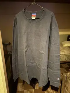 Champion 3XL 長袖カットソー ネイビー