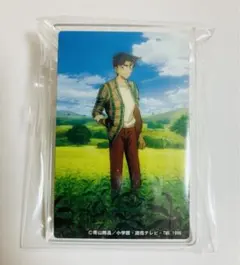 名探偵コナン　服部平次　アクリルバッジ　カントリー柄