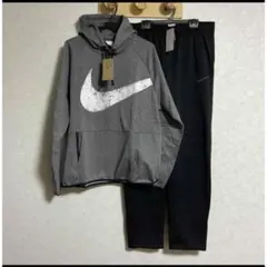 Nike ナイキ therma fit フード付き ジャージ上下 セットアップ - メルカリ