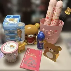 極美品/動作OK】リラックマ＆コリラックマソーラーマスコットmusic編
