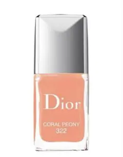 ディオール　ヴェルニ　限定色 ネイル　322 コーラルピオニー