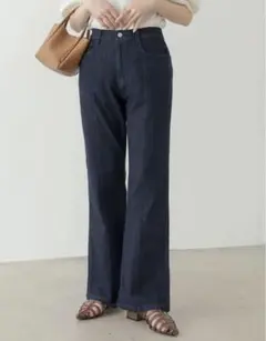 リエディ　デニムフレアパンツ　MT