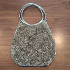 ​【美品】アンテプリマ ワイヤーバッグ｜シャンパンゴールド｜リングロゴ