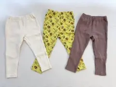 BREEZE ダイスキパンツ　リブパンツ　100cm