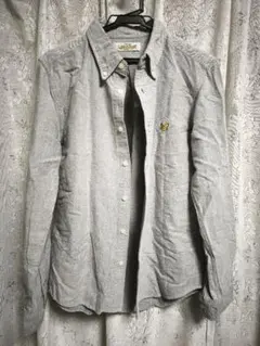 古着 美品 Lyle & Scott グレー Sサイズ