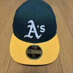 NEW ERA 59FIFTY A's キャップ 7 1/8のサムネイル