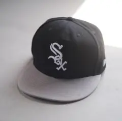 NEW ERA ホワイトソックス 7 5/8 59FIFTY 黒×グレー×白