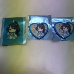 魔道祖師　京まふ　思追　缶バッジ　クリアカード