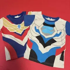 BANDAI ウルトラマン Tシャツ 2枚セット 120cm なりきり