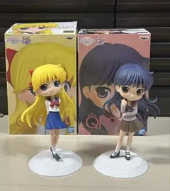 セーラームーン キューポスケット フィギュア 火野レイ愛野美奈子 箱無し