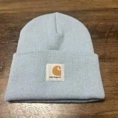 carhartt ニット帽 Fサイズ ブルー 水色