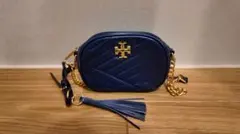 Tory Burch ネイビー ショルダーバッグ