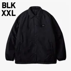 ENNOY PADDED NYLON COACH JACKET (BLACK)