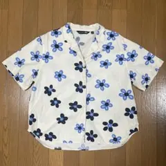 ユニクロ×マリメッコ 花柄シャツ レディースMのサムネイル
