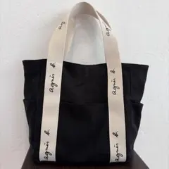 agnès b. トートバッグ ロゴ入り