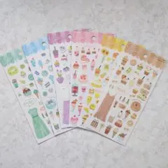 Cafe hopping ステッカー 6種セット