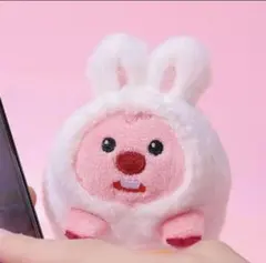 ジャンマンルピー　ピンクのぬいぐるみ　ロフト