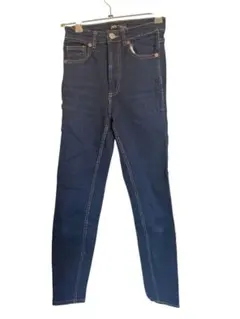 【ザラ】ダークブルー スキニージーンズ EUR34 S