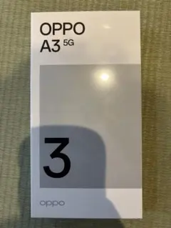 OPPO A3 5G ブラック 本体 箱付き