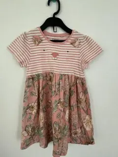 値下げ！next 花柄 半袖ワンピース 4-5歳