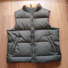 ポロラルフローレン　キッズ　ダウンベスト　リバーシブル