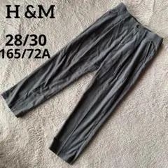 H &M スラックス　グレー　28/30 165/72A オフィス　フォーマルのサムネイル