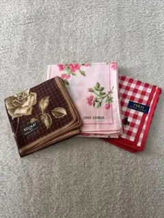新品未使用ハンカチ 3枚セットKOOKAI JUNKO SHIMADA POLOのサムネイル