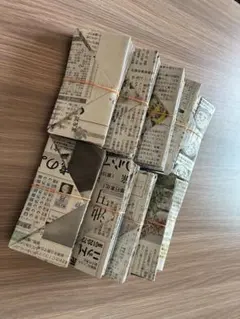 新聞紙製 ゴミ箱 100枚セットハンドメイド