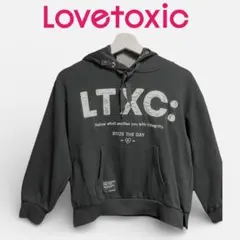 Lovetoxic フード付きパーカー サイズ140 ブラック