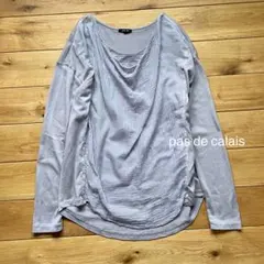 パドカレ　ロンT カットソー　コットンシルクのサムネイル