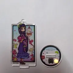 地縛少年花子くん 10周年ミュージアム 缶バッジ イラストカード 蒼井茜