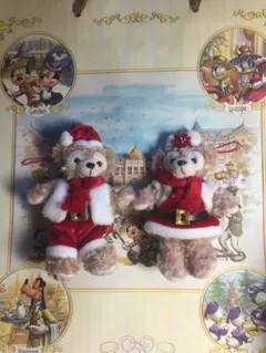 ダッフィー&シェリーメイ クリスマスコスチューム