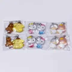 なかよしドロップチャーム　ハローキティ　ポムポムプリン　キキララ　ガチャ