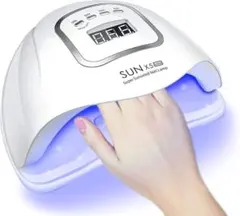 ジェル ネイルライト 120W LED ネイル LEDライト ホワイト 447
