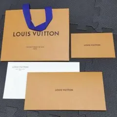LOUIS VUITTONショップバッグ&メッセージカード封筒