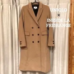 ユニクロ イネス ウールブレンドコート