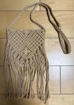 フリンジ ショルダー バッグ
